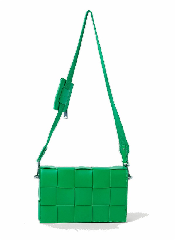 Photo: Bottega Veneta - Cassette Vogue Shoulder Bag in Green