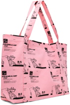 Sky High Farm Workwear Pink Insulation Print Tote