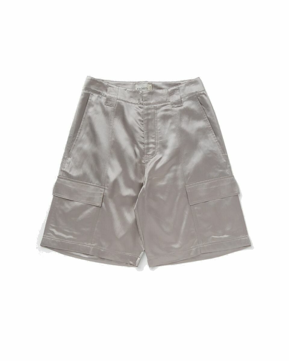 Photo: Closed Silk Cargo Short Silver - Womens - Casual Shorts