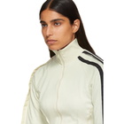 Y-3 White 3-Stripe Selvedge Matt Track Jacket