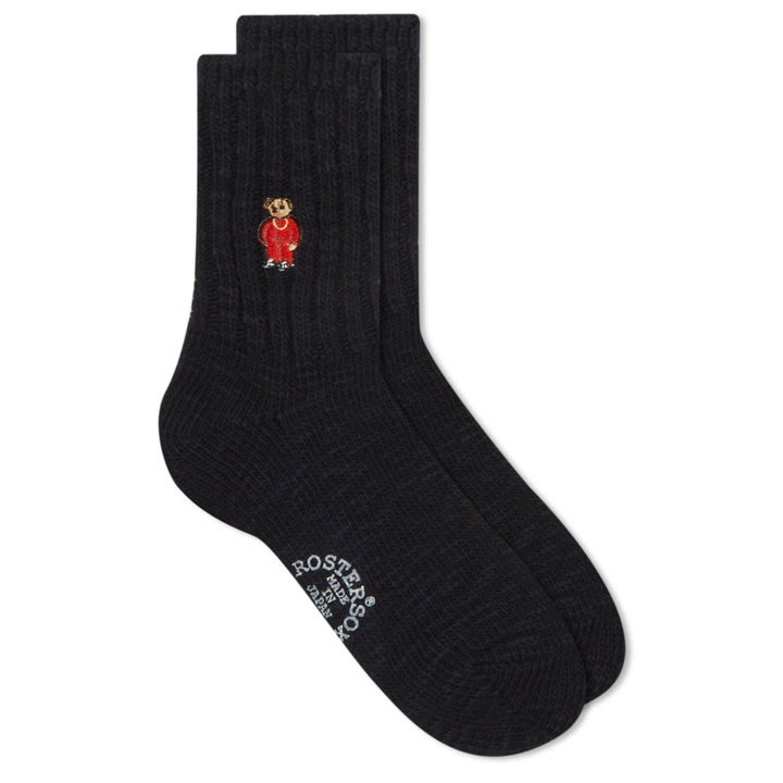 Photo: Rostersox Rap Bear Socks in Navy