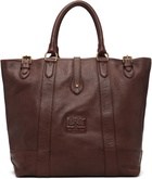 Polo Ralph Lauren Brown Heritage Leather Tote