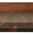 Linley - Tambour Walnut Desk Tray - Brown