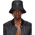 Rick Owens Moncler + Rick Owens Black Bucket Hat