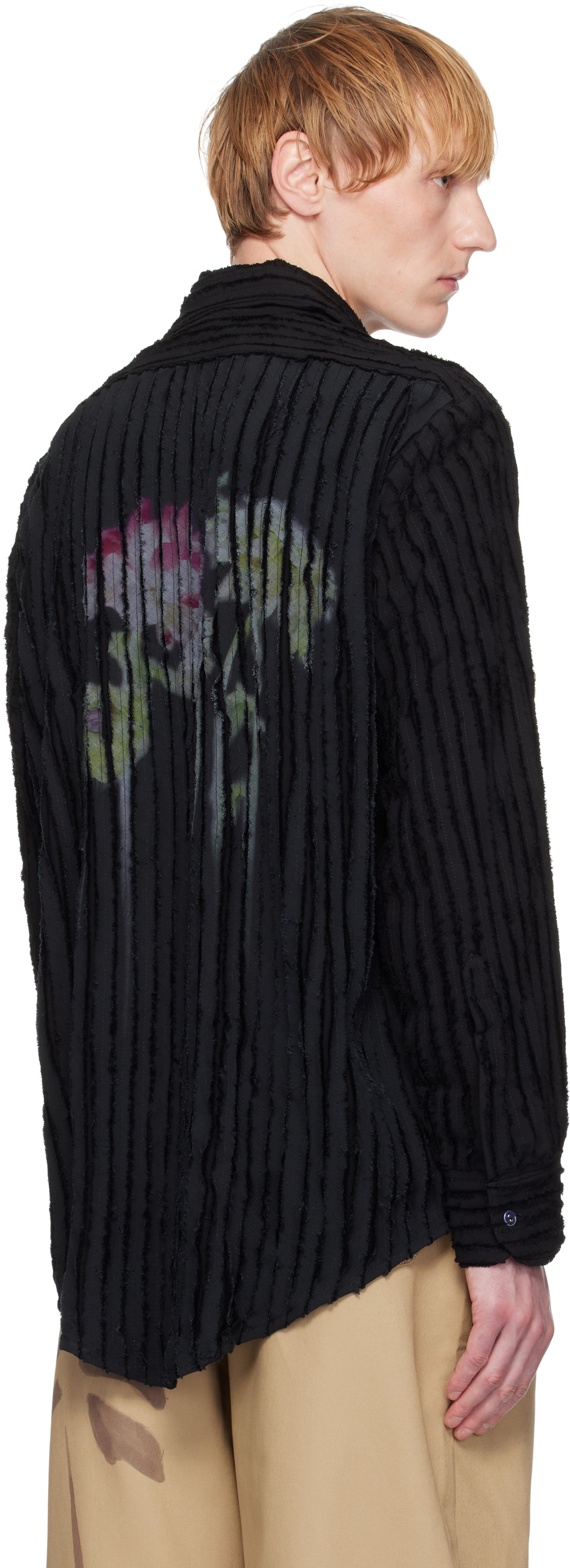 Collina Strada Black Convention Button Up Shirt