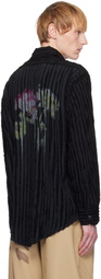 Collina Strada Black Convention Button Up Shirt