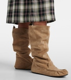 Acne Studios Suede knee-high boots