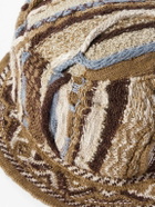 KAPITAL - 7G Jacquard-Knit Bucket Hat