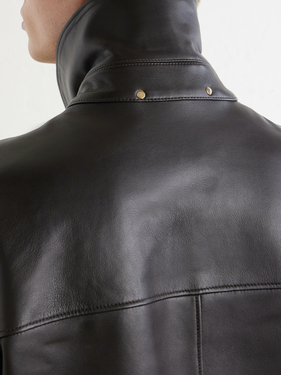 Paul Smith - Leather Jacket - Brown