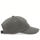 Norse Projects Men's Bull Denim 6 Panel Cap in Graphite 
