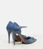 Valentino Garavani D'Orsay VLogo patent leather pumps