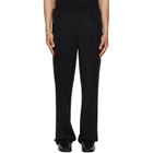 Second/Layer Black 'El Niño' Slim Trousers