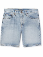 Nudie Jeans - Seth Straight-Leg Denim Shorts - Blue