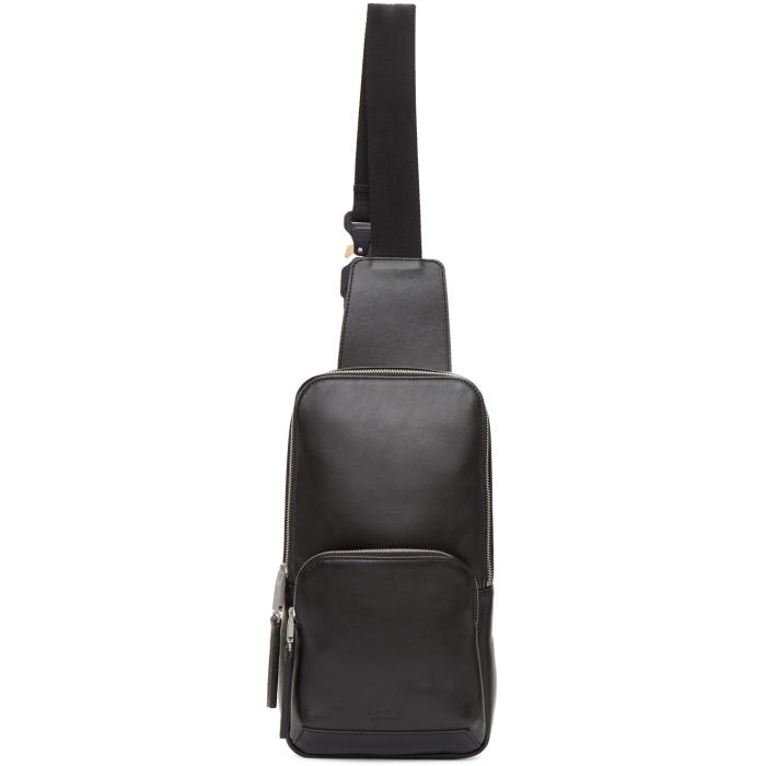 Photo: Alyx Black Small Leather Backpack 