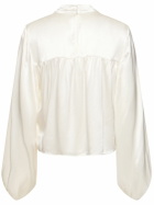 DESIGNERS REMIX Lilian Viscose Blend Shirt with Rose