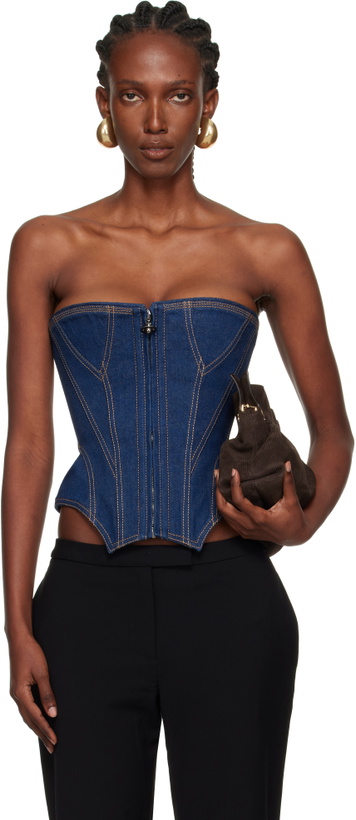 Photo: Vivienne Westwood Indigo Cobrax Denim Corset