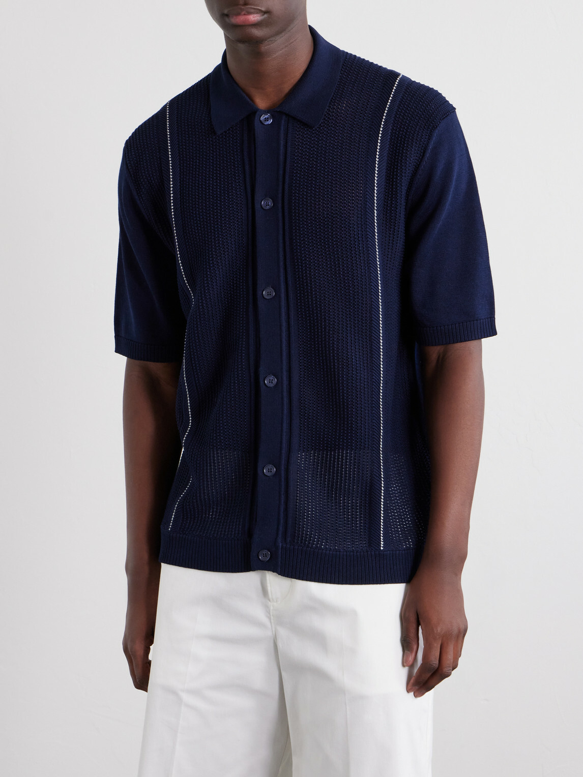 Orlebar Brown - Roddy Cotton Shirt - Blue