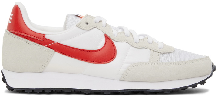 Photo: Nike White & Red Challenger OG Sneakers