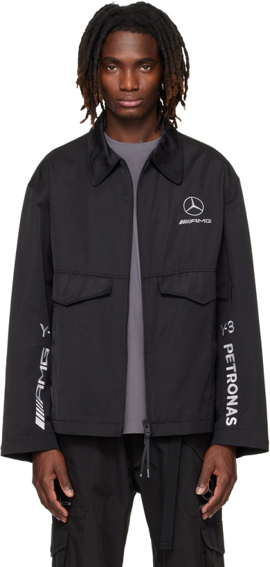 Photo: Y-3 Black Mercedes-AMG F1 Edition Wolf Jacket