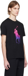 Polo Ralph Lauren Black Ombré Big Pony T-Shirt