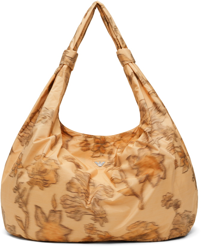 Photo: OUR LEGACY WORK SHOP Emporio Armani Orange Jacquard Goccia Bag