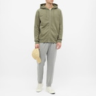 Colorful Standard Men's Classic Organic Zip Hoodie in Dusty Olive