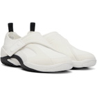 Lanvin White LNV1 Knit & Suede Sneakers