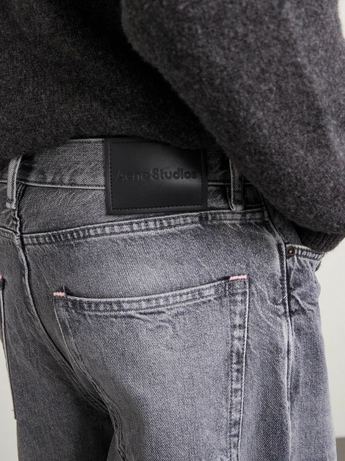 Acne Studios - 1981 U Gothik Wide-Leg Jeans - Gray Acne Studios