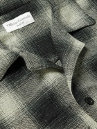 Officine Générale - Judas Checked Cotton-Flannel Overshirt - Gray