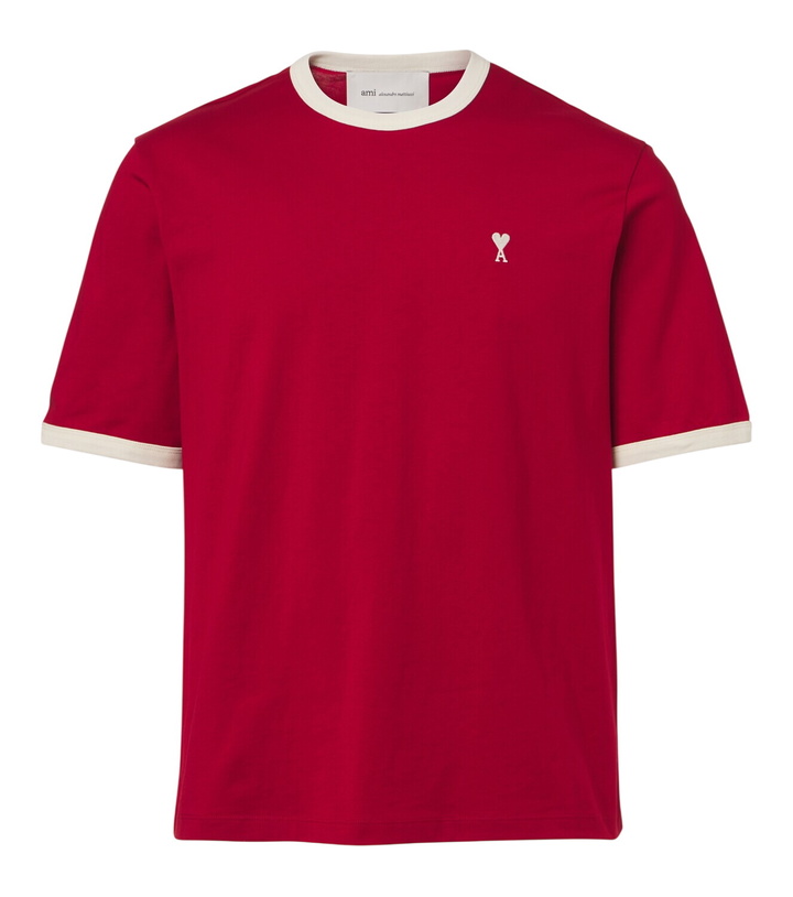 Photo: Ami Paris Ami De Cœur cotton jersey T-shirt