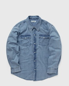 Our Legacy Frontier Shirt Blue - Mens - Longsleeves