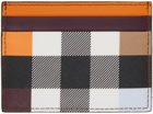 Burberry Multicolor Check Card Holder