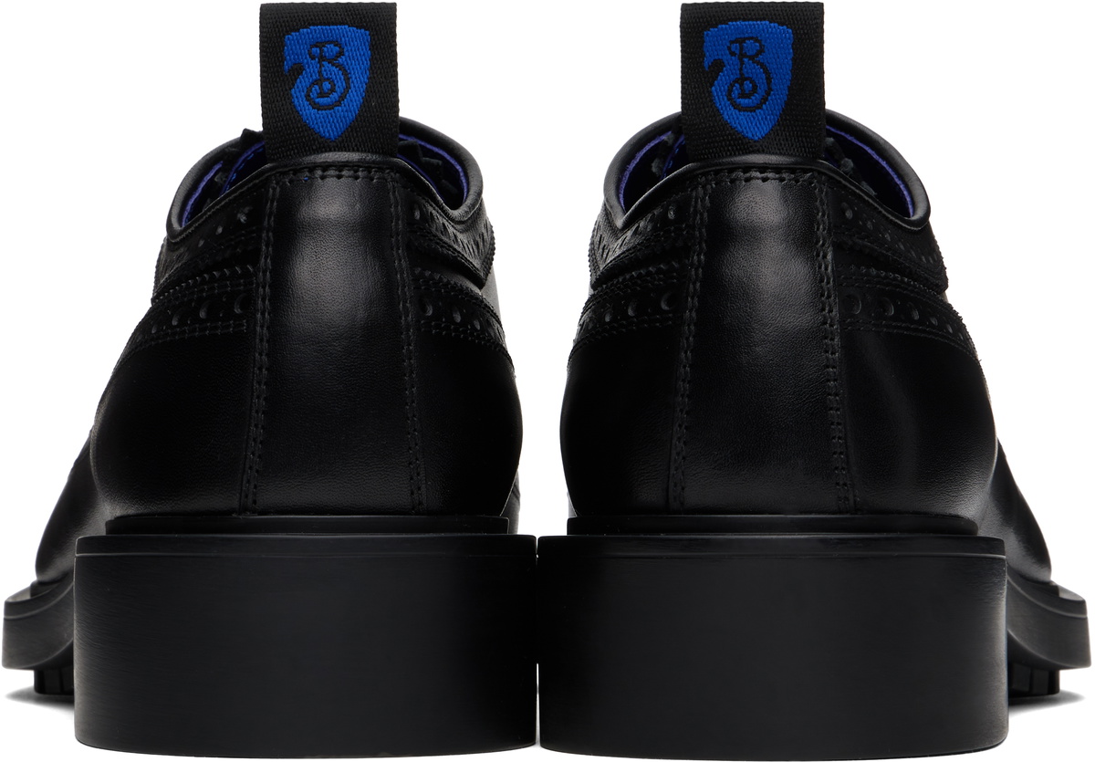 Burberry Black Leather Loch Brogues