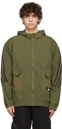 adidas Originals Khaki Future Icons Zip-Up Hoodie