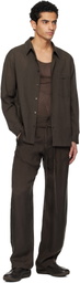 POST ARCHIVE FACTION (PAF) Brown Single Drifter Trousers