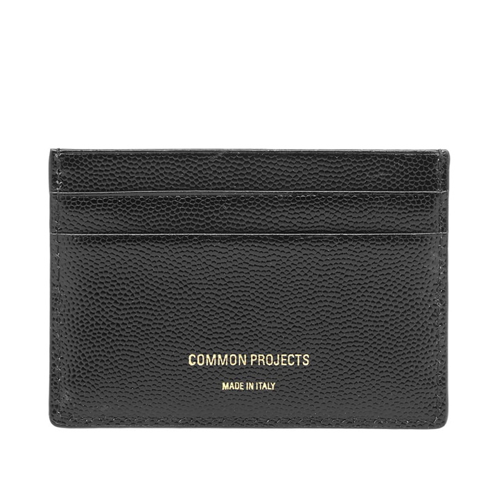Photo: Common Projects Grain Leather Multi Card Holder