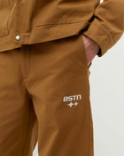 Bstn Brand Workwear Warm Up Pants Brown - Mens - Casual Pants