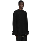 We11done Black Knit Sweater