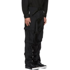 99% IS Black Strap Trousers