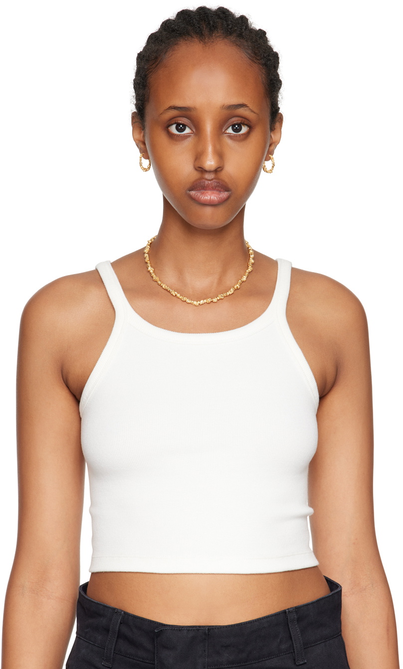 Veneda Carter Gold Small VC003 Open Hoop Earrings