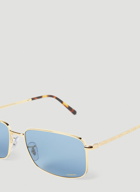 Ray-Ban - RB3717 Sunglasses in Gold