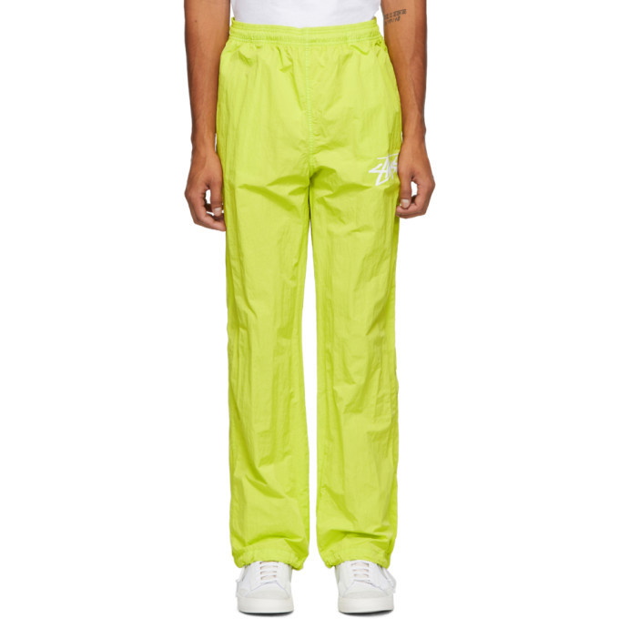 Photo: Nike Green Stussy Edition NRG Beach Track Pants