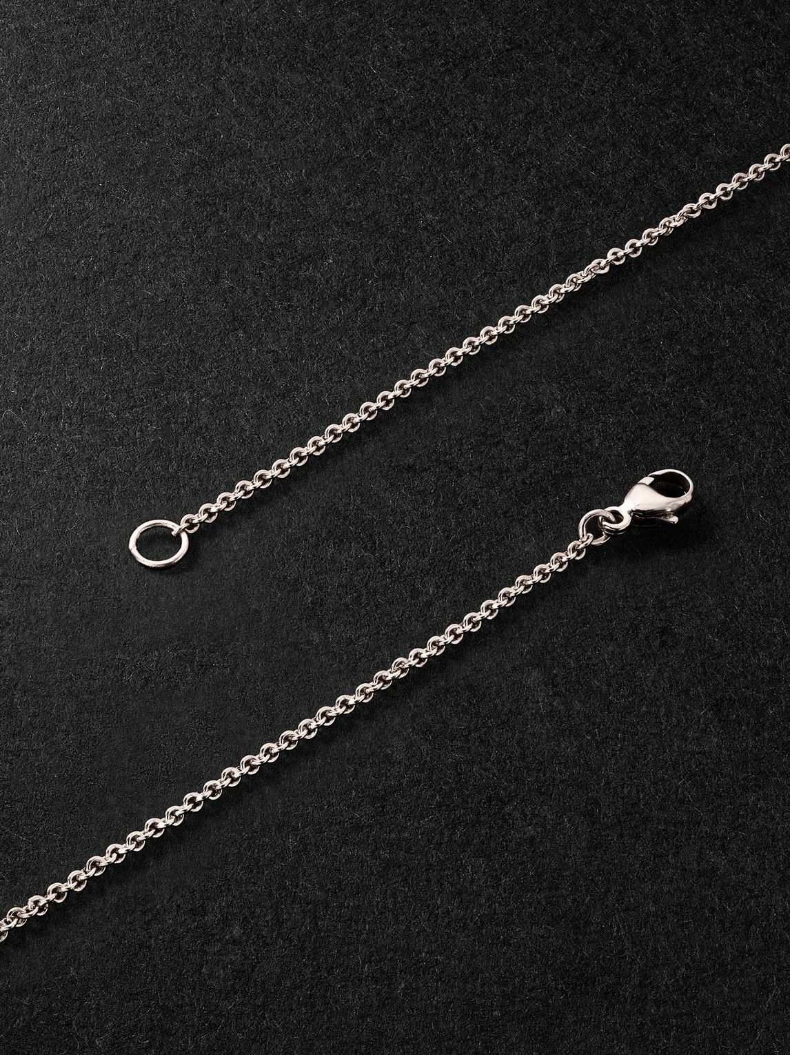 Elhanati - Star Sign Aries White Gold Pendant Necklace