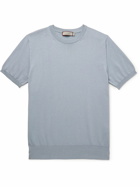 Canali - Cotton T-Shirt - Blue