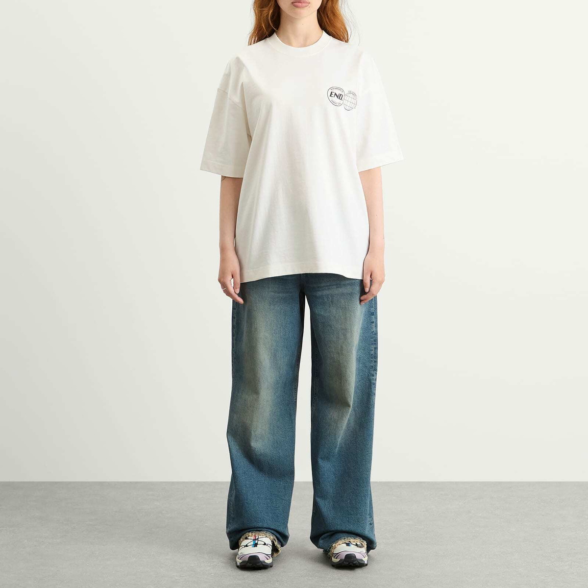 END. City Series 2.0 London T-Shirt in Ecru