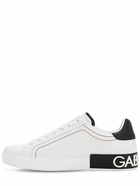 DOLCE & GABBANA - Portofino Leather Sneakers