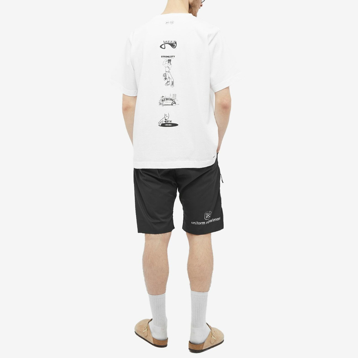 トップス uniform experiment FRAGMENT JAZZY JAY uniform experiment] FRAGMENT : JAZZY JAY / JAZZY 5 TEE (TYPE