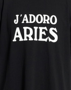 Aries Mens T-shirt in Black