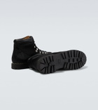Junya Watanabe Paraboot calf hair lace-up boots