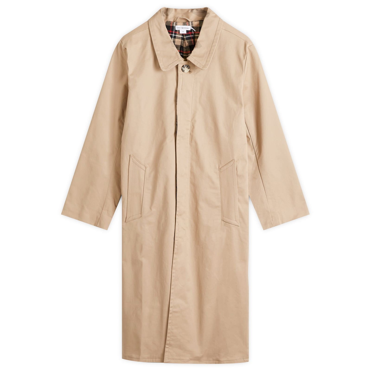 アボンタージ　LAX MAC COAT COTTON GABARDINE Bricklayer - Lax Mac Coat -Cotton Gabardine-